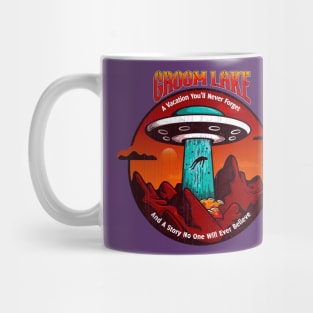 Groom lake UFO vacation Mug